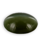 cabochon di actinolite con feonomeno di gatteggiamento