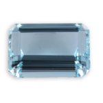 aquamarine from Brazil emerald cut