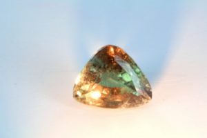 alexandrite from Sri Lanka  trillion cut