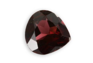 cut almandite garnet