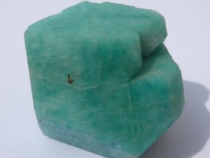 cristal d'amazonite du Brésil