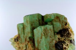 cristaux d'amazonite de Birmanie