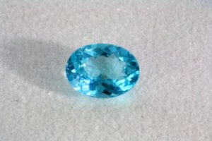 blue apatite from Tanzania