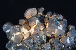 Silberkristalle aus Kongsberg, Norwegen