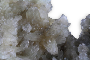 Barytocalcitkristalle aus Mt-Saint-Hilaire, Kanada