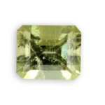 brasilianite from Brazil emerald cut