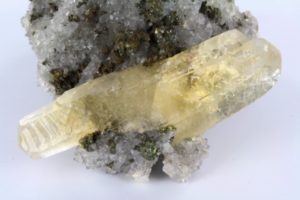 cristal de calcita biterminada de los Estados Unidos