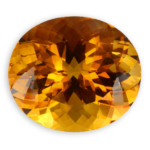 Citrine du Brésil taille ovale