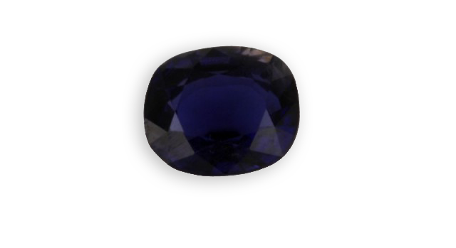 cushion cut iolite from India