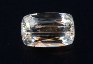 cushion cut danburite from Tanzania