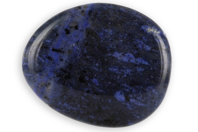 cabochon of dumortierite from Africa