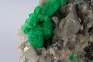 cristalli di smeraldo di Coscuez in Colombia