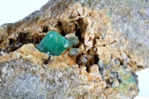 cristalli di smeraldo di Swat in Pakistan