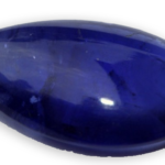 cabochon of hackmanite from Afghanistan