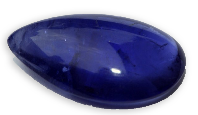 hackmanite dell’ Afghanistan a taglio cabochon