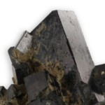 cristaux d'hédenbergite de Nordmarken en Suède