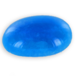 cabochon d'hémimorphite bleue de la République Démocratique du Congo