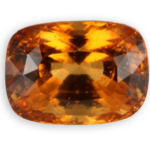 hessonite garnet from Sri Lanka