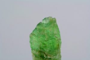 green hiddenite crystal of Stony Point, North Carolina, United States