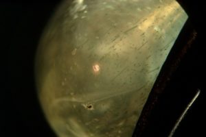 inclusions de type solide : ilménite et rutile