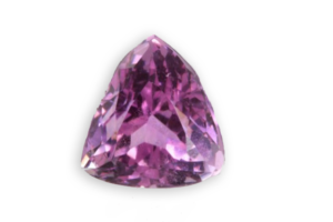 阿富汗三角形的粉色紫锂辉石