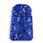 intaille de lapis-lazuli d'Afghanistan