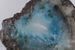 polished sample of Larimar from the Dominican Republic