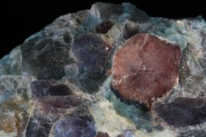 lepidolite crystals from Sweden