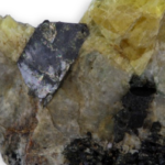 Meliphanitkristall aus Norwegen