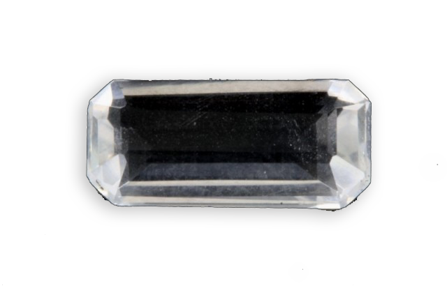 emerald cut natrolite from Russia