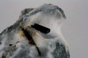 neptunite crystal from San Benito in U.S.