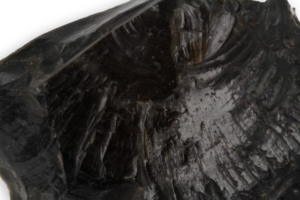 obsidiana negra de la Isla de Ascención