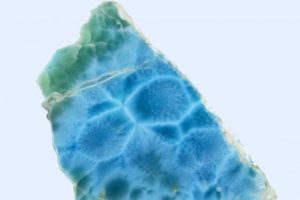 blue polished larimar from Dominican Republic