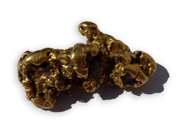 Goldnugget aus Afrika