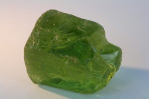 peridot crystal from the red sea in Egypt