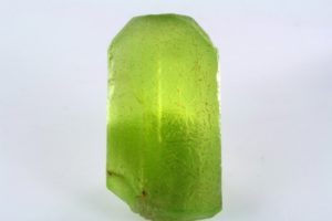 cristallo di peridoto della Birmania