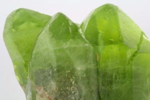 cristalli di peridot del Pakistan