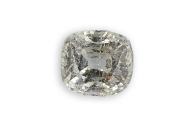 phenacite from Burma cushion cut