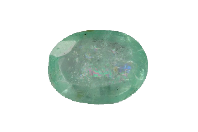 phosphophyllite oval cut