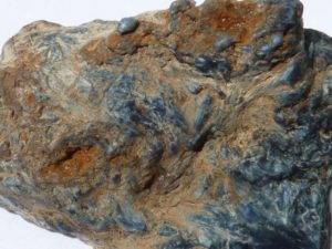 blue rough pietersite from China