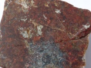 rough red pietersite from China