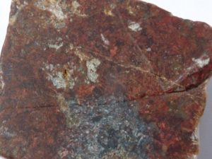 pietersite brute rouge de Chine