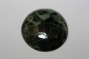 pumpellyite cabochon