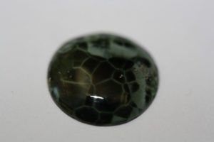 cabochon of pumpellyite
