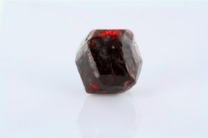 crystal of pyrope garnet from Brazil