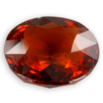 pyrope garnet from Africa oval cut