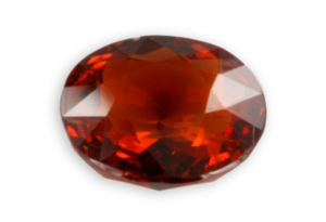 pyrope garnet from Africa oval cut