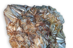 cristaux de pyrophyllite de Georgie aux Etats-Unis