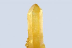巴西的黄水晶晶体