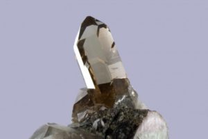 smoked quartz crystal from Brazil